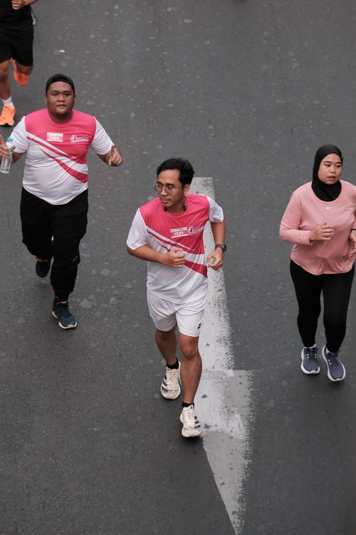 Race photo from Smartfren Run 2024 Vibes