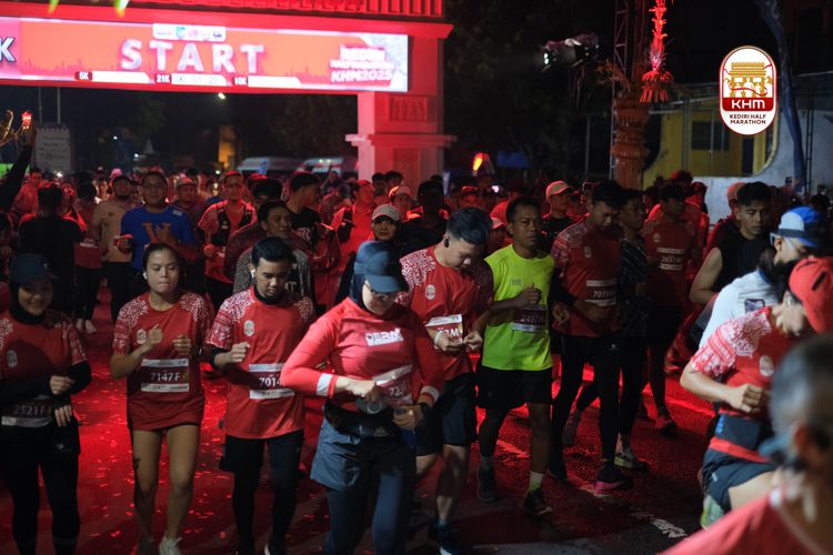 Race photo from Kediri Half Marathon 2025