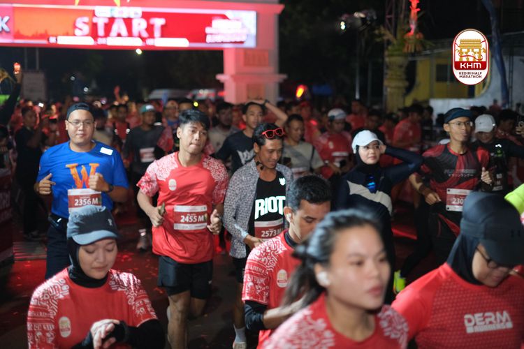 Race photo from Kediri Half Marathon 2025