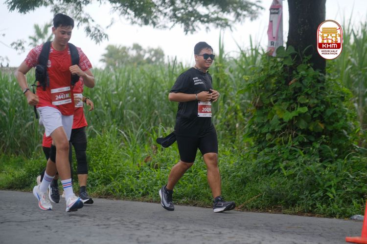 Race photo from Kediri Half Marathon 2025