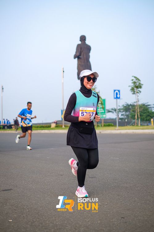 Race photo from ISOPlus Run 2024 Jakarta