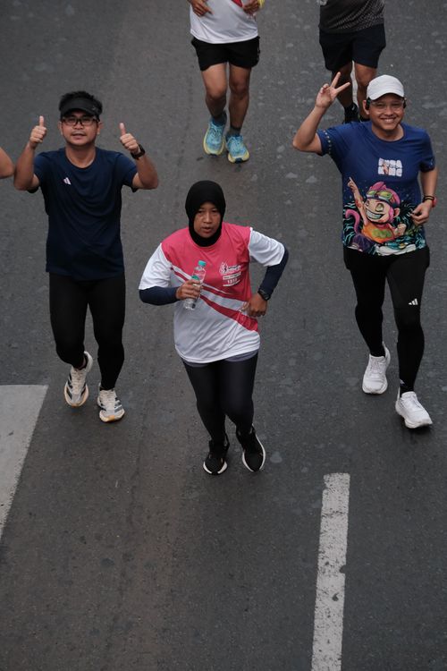 Race photo from Smartfren Run 2024 Vibes