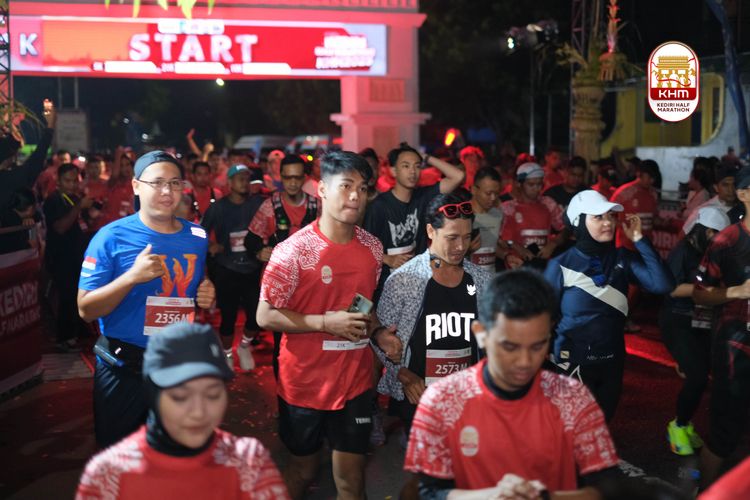 Race photo from Kediri Half Marathon 2025