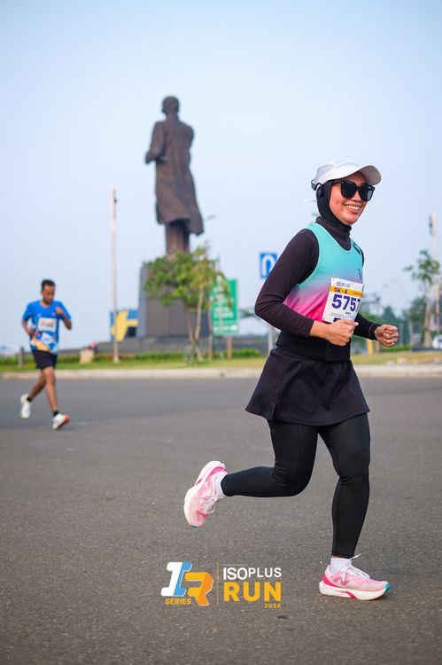 Race photo from ISOPlus Run 2024 Jakarta