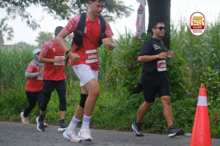Race photo from Kediri Half Marathon 2025