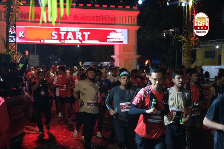 Race photo from Kediri Half Marathon 2025