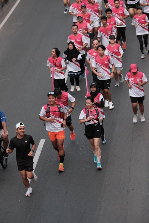 Race photo from Smartfren Run 2024 Vibes