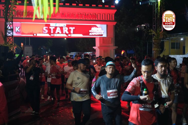 Race photo from Kediri Half Marathon 2025