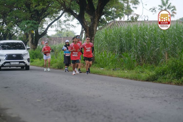 Race photo from Kediri Half Marathon 2025
