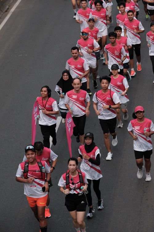 Race photo from Smartfren Run 2024 Vibes