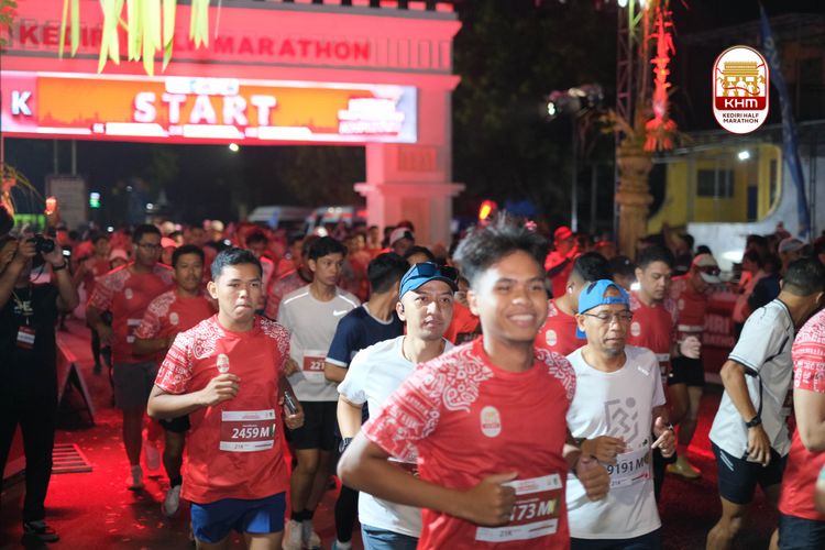 Race photo from Kediri Half Marathon 2025