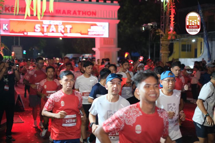 Race photo from Kediri Half Marathon 2025