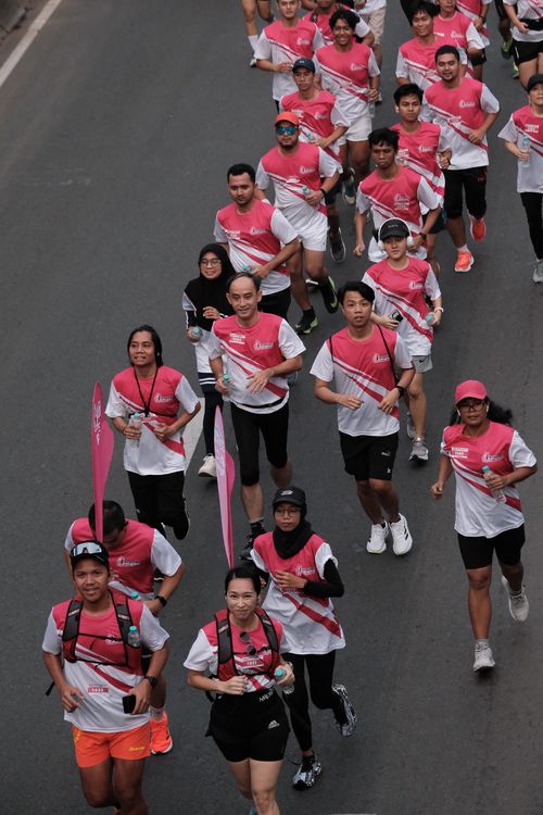 Race photo from Smartfren Run 2024 Vibes
