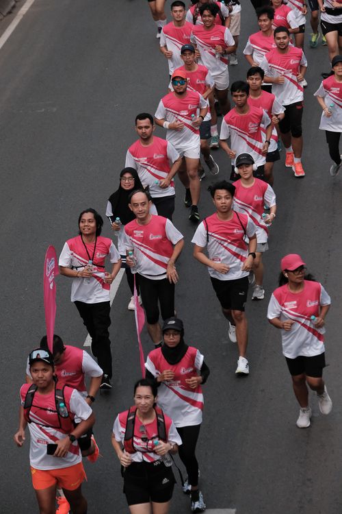 Race photo from Smartfren Run 2024 Vibes