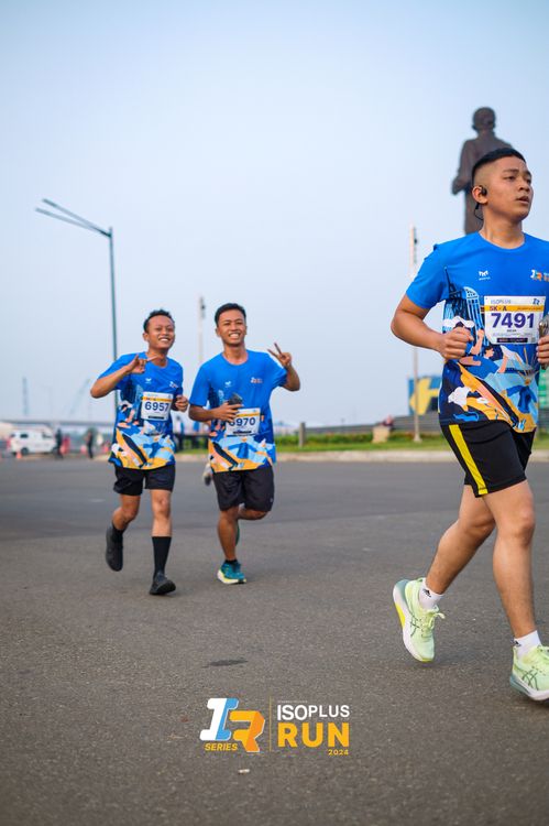 Race photo from ISOPlus Run 2024 Jakarta