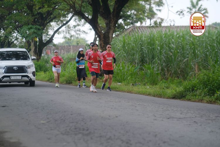 Race photo from Kediri Half Marathon 2025