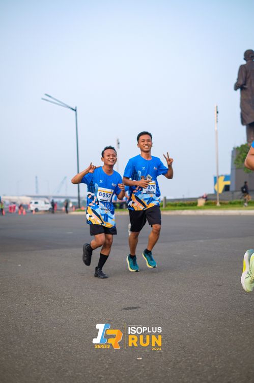 Race photo from ISOPlus Run 2024 Jakarta