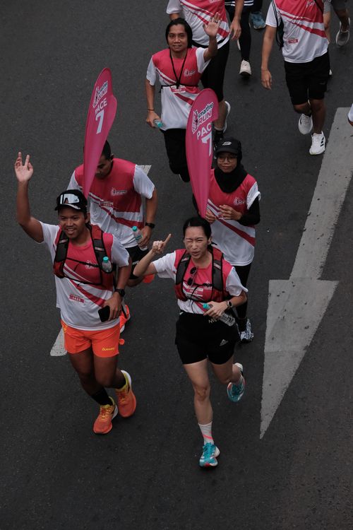 Race photo from Smartfren Run 2024 Vibes