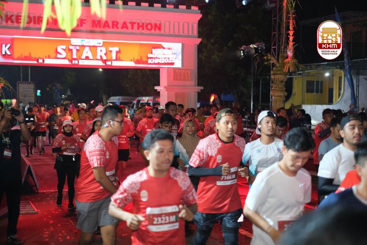 Race photo from Kediri Half Marathon 2025
