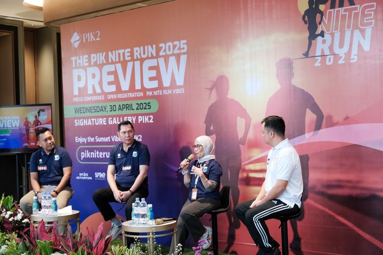 Race photo from PIK NITE RUN VIBES