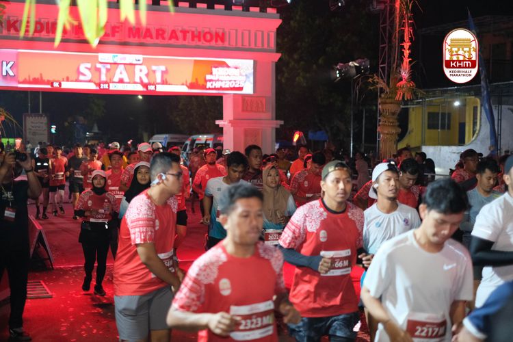 Race photo from Kediri Half Marathon 2025