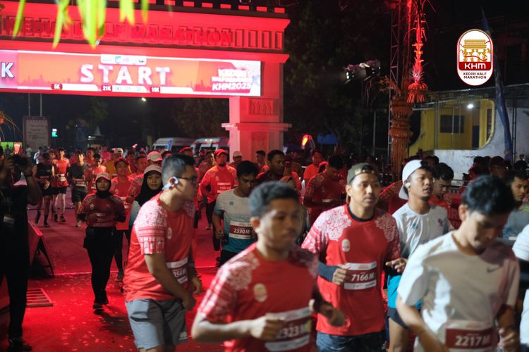 Race photo from Kediri Half Marathon 2025