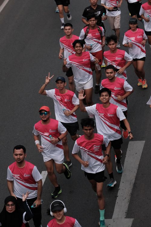 Race photo from Smartfren Run 2024 Vibes