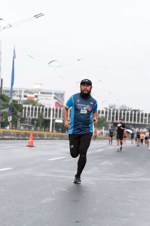 Race photo from Road to BAF Lions Run 2024