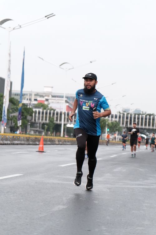 Race photo from Road to BAF Lions Run 2024