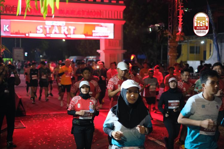 Race photo from Kediri Half Marathon 2025