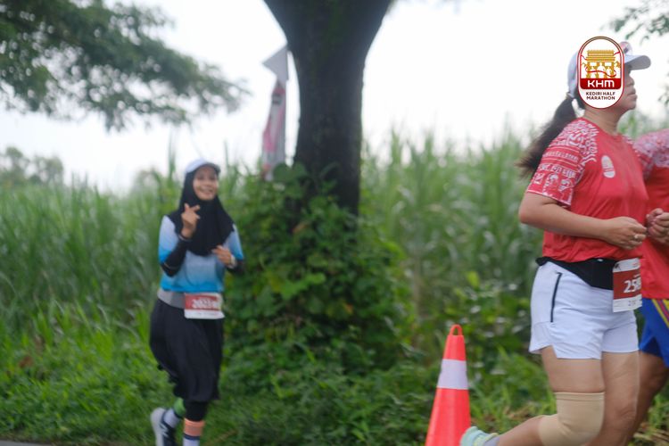 Race photo from Kediri Half Marathon 2025