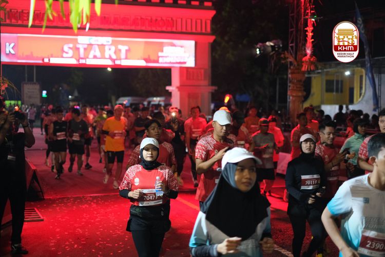 Race photo from Kediri Half Marathon 2025