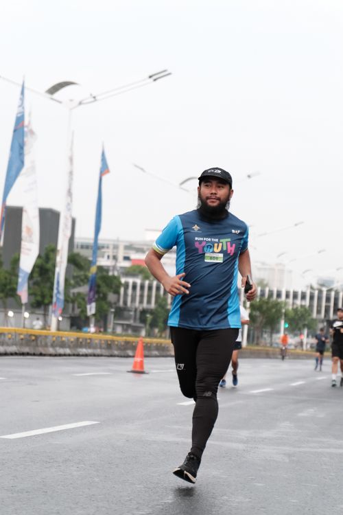 Race photo from Road to BAF Lions Run 2024