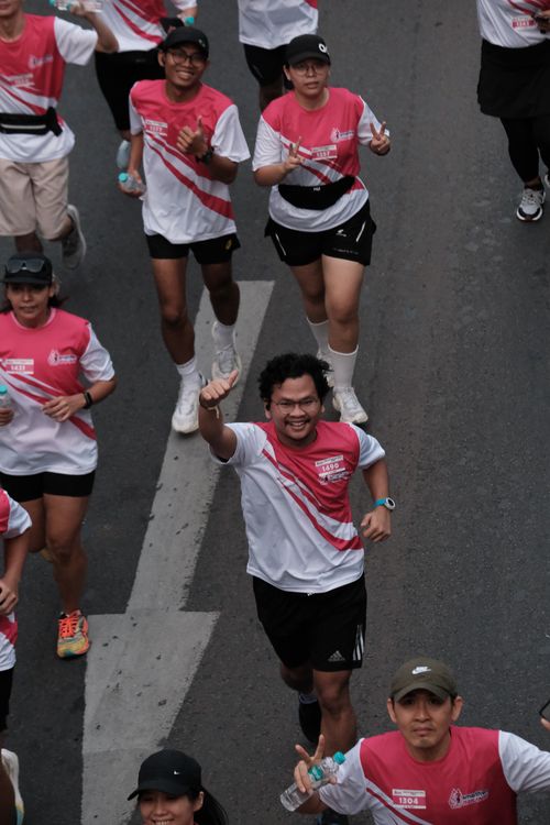 Race photo from Smartfren Run 2024 Vibes