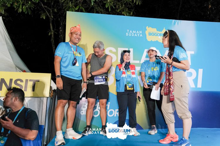 Race photo from Taman Budaya x BOGORUN 2025