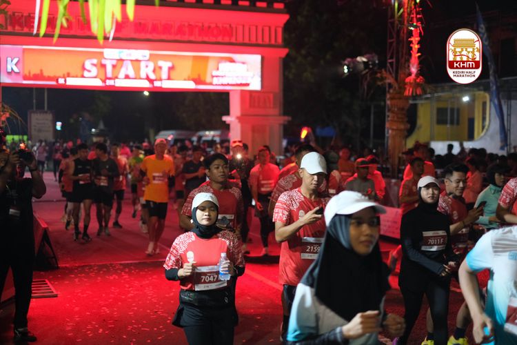 Race photo from Kediri Half Marathon 2025