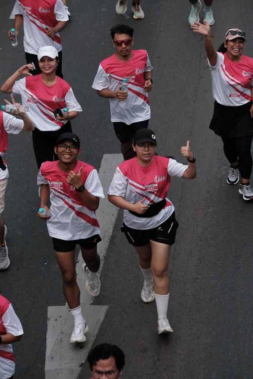 Race photo from Smartfren Run 2024 Vibes