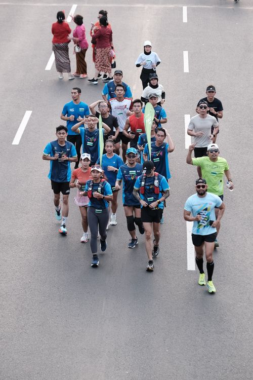 Race photo from Lari Bareng Yuk!