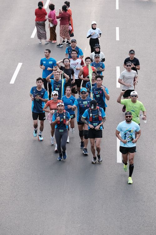 Race photo from Lari Bareng Yuk!