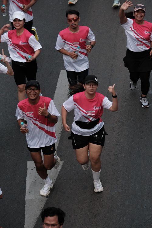 Race photo from Smartfren Run 2024 Vibes