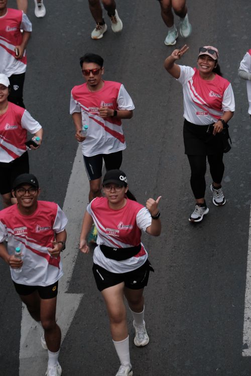 Race photo from Smartfren Run 2024 Vibes