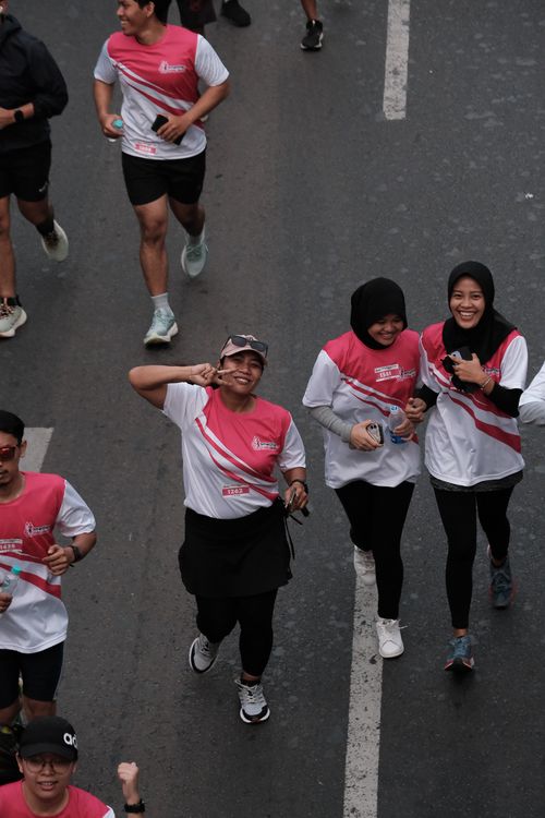 Race photo from Smartfren Run 2024 Vibes