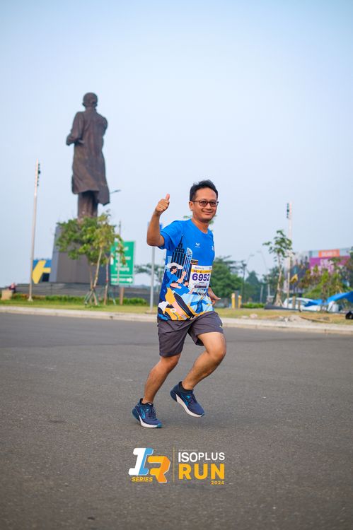 Race photo from ISOPlus Run 2024 Jakarta