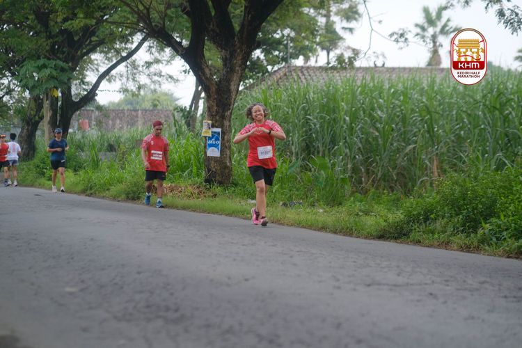 Race photo from Kediri Half Marathon 2025