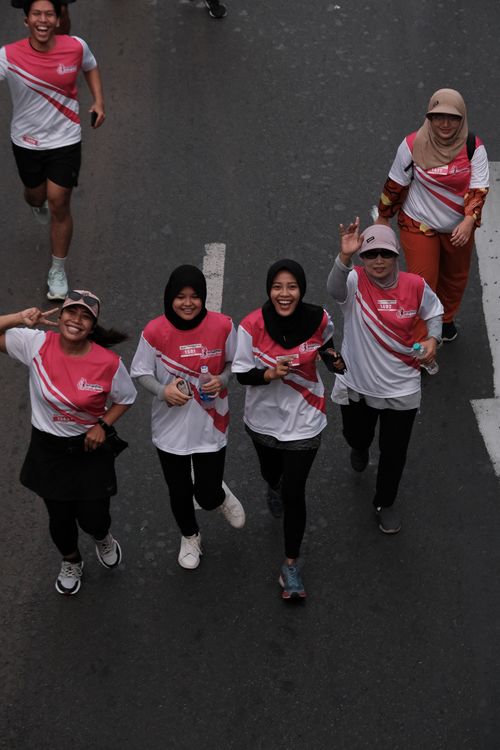 Race photo from Smartfren Run 2024 Vibes