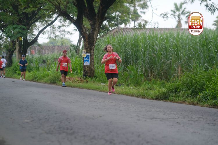 Race photo from Kediri Half Marathon 2025