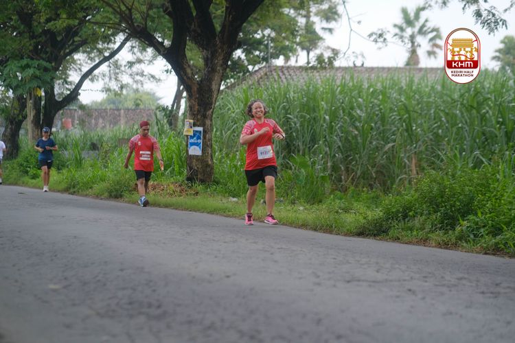 Race photo from Kediri Half Marathon 2025