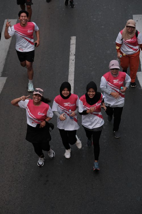 Race photo from Smartfren Run 2024 Vibes