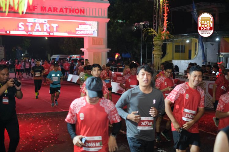 Race photo from Kediri Half Marathon 2025