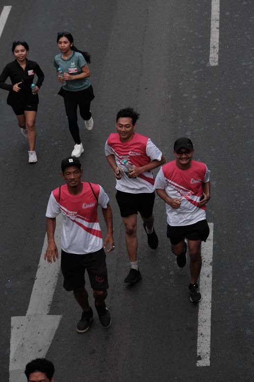 Race photo from Smartfren Run 2024 Vibes